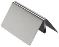 Folderstandaard RVS 100x50x58mm