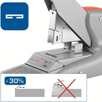 Nietmachine Rapid Supreme duax heavy duty 170 vel zilver/oranje-8