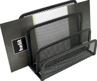 Brievenstandaard Helit 3-vaks "the mail network' zwart -2