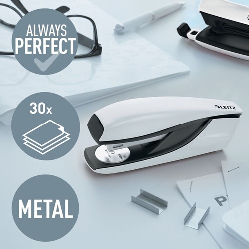 Nietmachine Leitz NeXXt Wow metaal 30 vel wit-7