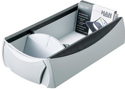 Visitekaartenbak Han ca 500 visitekaartjes zwart-2