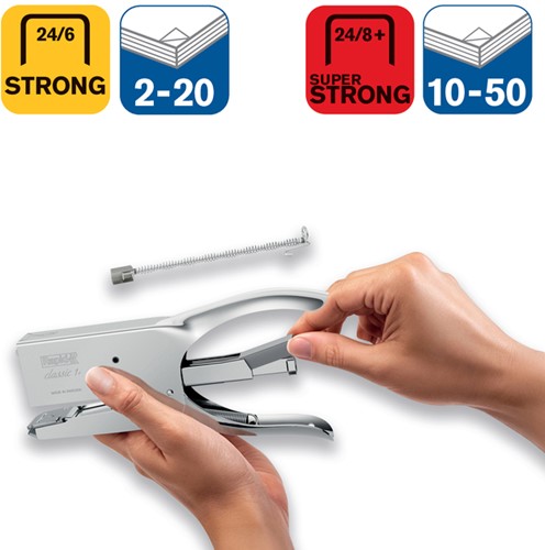Niettang Rapid Classic K1 50 vel platium-1