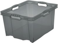 Opbergbox Keeeper Franz 24 liter 430x350x230mm grijs
