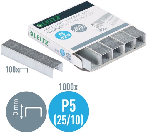 Nieten Leitz 25/10 verzinkt 1000 stuks-6