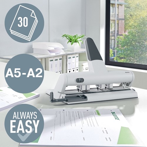 Perforator Leitz 5114 AKTO variabele multi zilver-8