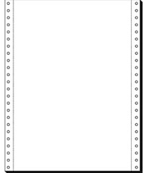 Computerpapier Exacompta 240x11" blanco LP 2V 56/57gr 1000vel