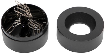 Papercliphouder MAUL Pro magentisch Ø73mmx60mm zwart-2