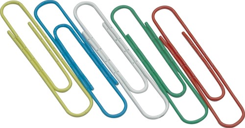 Paperclip Q-Connect 50mm assorti 30stuks-2