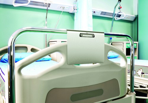 Klembord MAUL Medic A4 dwars met boog aluminium met RVS klem-1