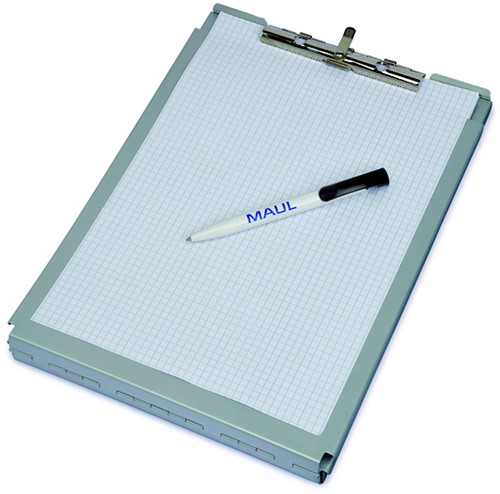 Klembordkoffer MAUL Case A4 topopening aluminium-6