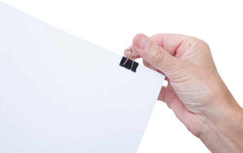 Papierklem MAUL 213 foldback 19mm zwart 12 stuks-3