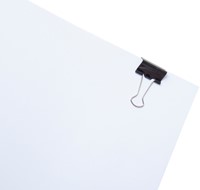 Papierklem MAUL 213 Foldback 25mm zwart 12 stuks-3