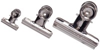 Papierklem MAUL Bulldog 30mm capaciteit 10mm zilver 10 stuks-6