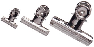 Papierklem MAUL Bulldog 30mm capaciteit 10mm zilver 10 stuks-6