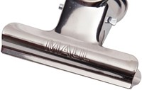 Papierklem MAUL Bulldog 50mm capaciteit 20mm zilver 10 stuks-2