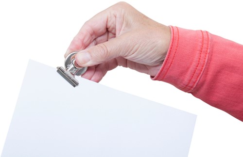 Papierklem MAUL Bulldog met magneet 30mm zilver 2 stuks-4