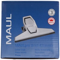 Papierklem MAUL Pro 95mm capaciteit 25mm zilver-6