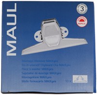 Papierklem MAUL Pro 125mm zilver-7