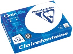 Kopieerpapier Clairefontaine Clairalfa A4 210gr wit 250vel