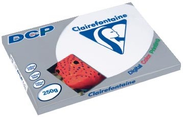 Laserpapier Clairfontaine 1858 DCP A3 250gr wit 125vel