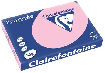 Kopieerpapier Trophee 1888 A3 80gr roze 500vel