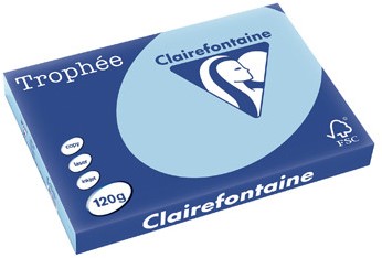 Kopieerpapier Trophee 1348 A3 120gr blauw 250vel