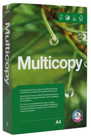 Kopieerpapier Multicopy A4 90gr wit 500vel