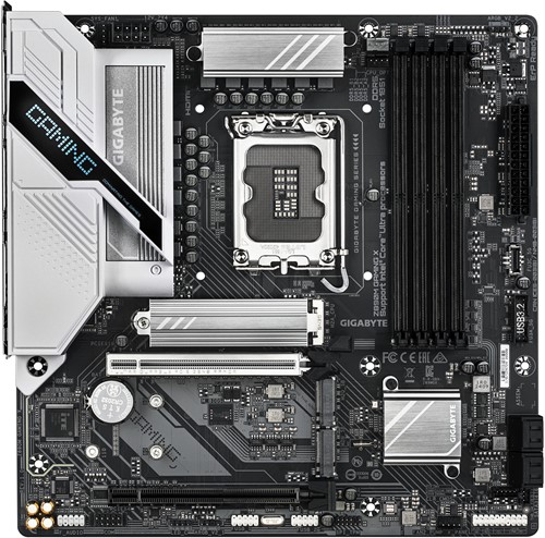 GIGABYTE Z890M GAMING X moederbord Intel Z890 LGA 1851 (Socket V1) micro ATX-2