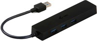 i-tec Advance USB 3.0 Slim HUB 3 Port + Gigabit Ethernet Adapter-2