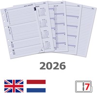 Agendavulling 2026 Kalpa A5 7dagen/2pagina's-2
