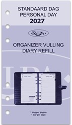 Agendavulling 2027 Kalpa Personal 1dag/1pagina