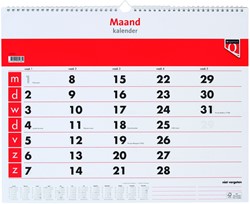 Maandkalender 2026 Quantore