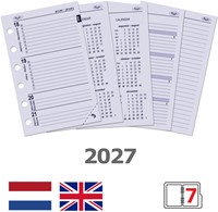Agendavulling 2027 Kalpa Pocket 7dagen/2pagina's-2