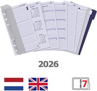 Agendavulling 2026 Kalpa Personal jaardoos 7dagen/2pagina's