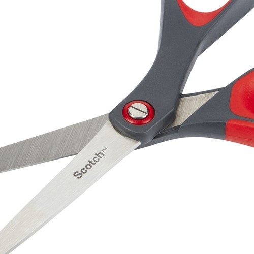Schaar Scotch 20cm precision rood blister-3