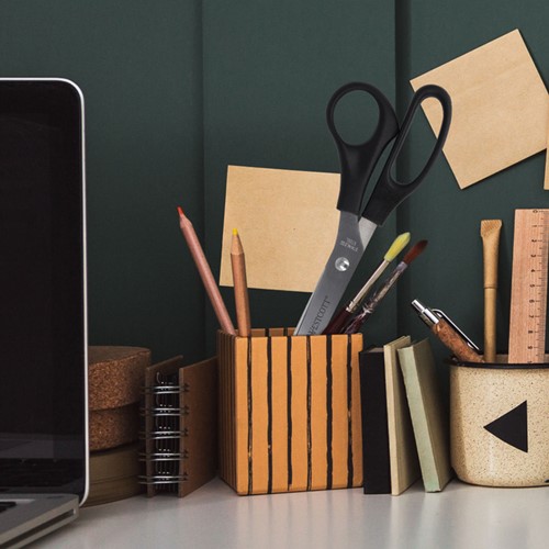 Kantoorschaar Westcott 260mm met kunststof grip rvs-3