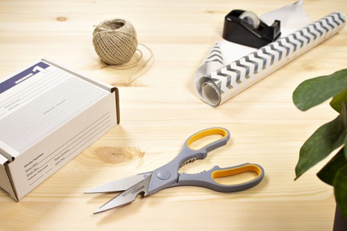 Huishoudschaar Westcott 210mm met softgrip titanium-2