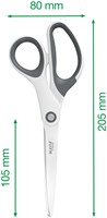 Schaar Leitz WOW 205mm titanium zwart-5