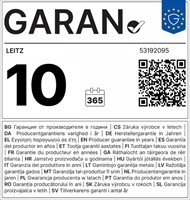 Schaar Leitz WOW 205mm titanium zwart-11