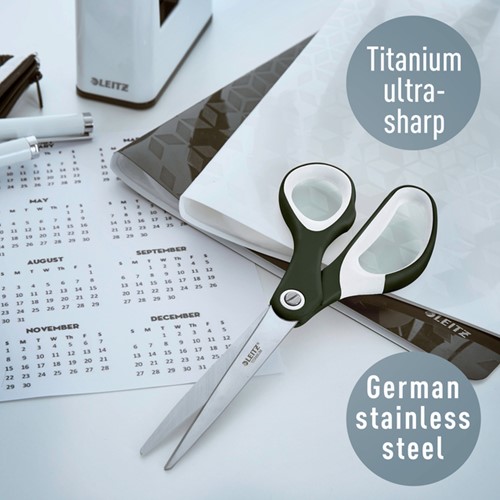Schaar Leitz WOW 205mm titanium zwart-7