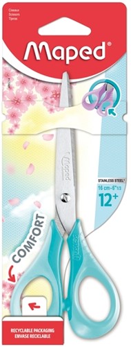 Schaar Maped Sensoft 16cm pastel assorti