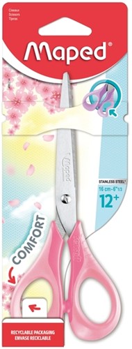 Schaar Maped Sensoft 16cm pastel assorti-1