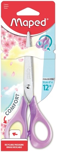 Schaar Maped Sensoft 16cm pastel assorti-3