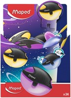 Puntenslijper Maped Galactic 1gaats display á 24 stuks assorti-2