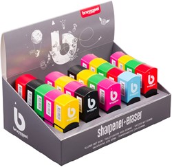 Puntenslijper-gum Bruynzeel Teens assorti