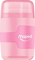 Puntenslijper Maped Connect 2-gaats met gum pastel assorti-3
