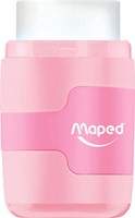 Puntenslijper Maped Connect 2-gaats met gum pastel assorti-1