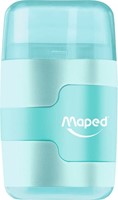 Puntenslijper Maped Connect 2-gaats met gum pastel assorti-4