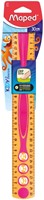 Liniaal Maped Kidy'grip 30cm assorti