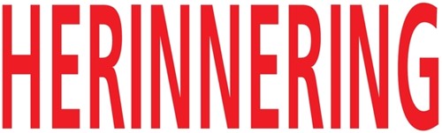 Tekststempel Colop Printer 20/L herinnering-2